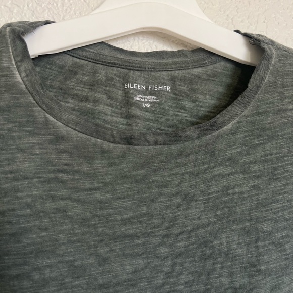 Eileen Fisher Pigment-Dyed Organic Cotton Crew Neck
Tank - Picture 5 of 10